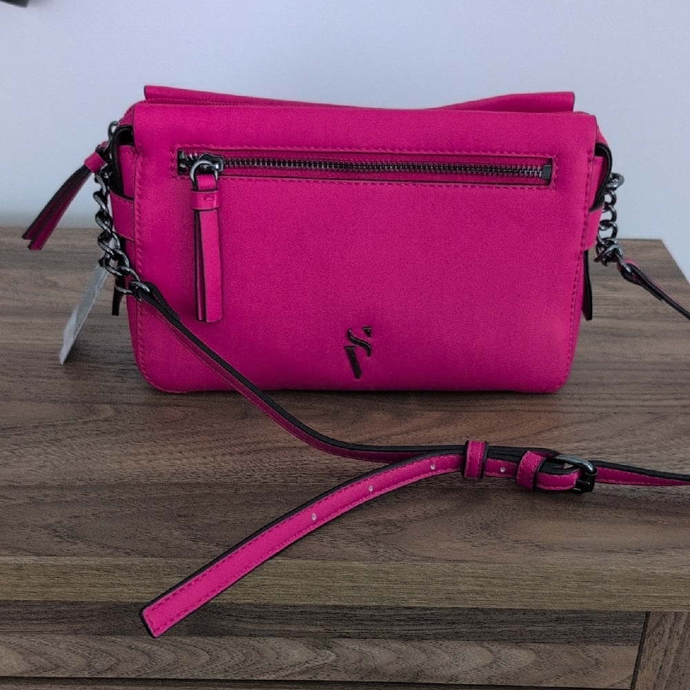 Vera Wang hot pink crossbody purse